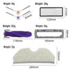 Accessories for Yunmi Robot Vacuum Cleaner: K1/Freo X Plus Main Brush, Side Brush, Dust Bag, Mop Cover Plate.