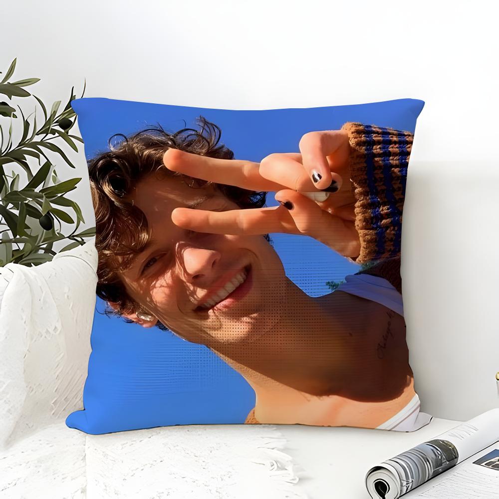 Pop Singer Smile S-Shawn M-MendesS Pillow Case Linen Pillow Case Sofa Home Decor Cushion Cover Cushion Cove