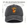 European and American washed soft-top baseball cap female F-CAW-F cock spring and summer curved-brimmed outdoor sun hat male