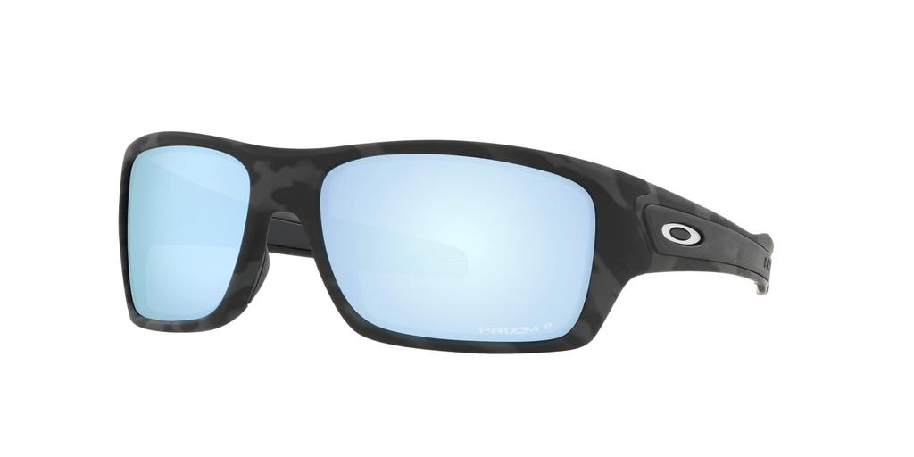 Oakley OO9263 Matte Black Deep Water Polarized 63mm Men's Sunglasses, Camo/Prizm Lens,
