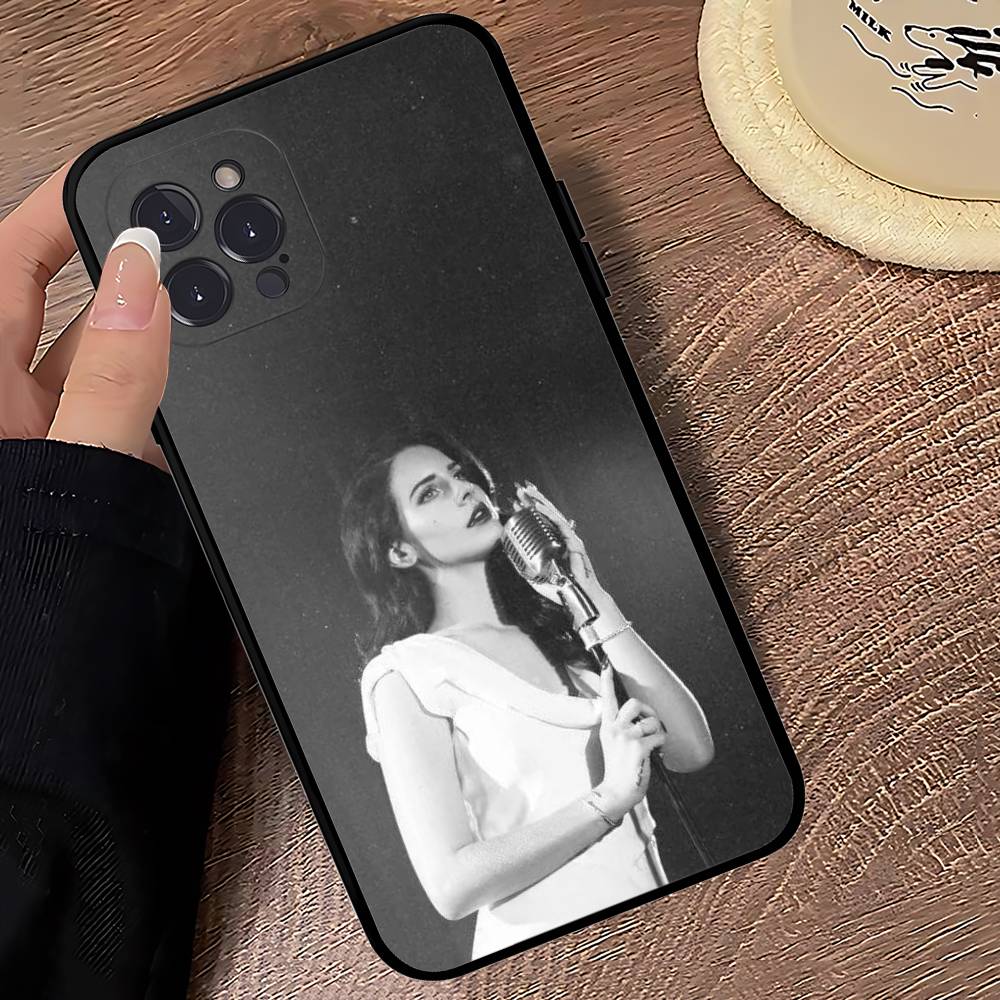 L-Lana D-Del Rey Phone Case For iPhone 16 15 14 13 12 Mini 11 Pro XS Max X XR SE 6 7 8 Plus Soft Silicone Cover