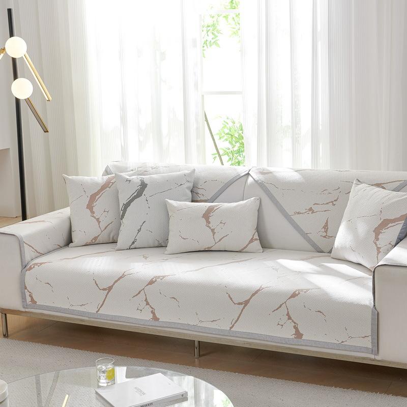 Summer Cool Sofa Cushion Sofa Seat Cushion for Summer High-Grade Straight Sofa Cover Cover Cloth
