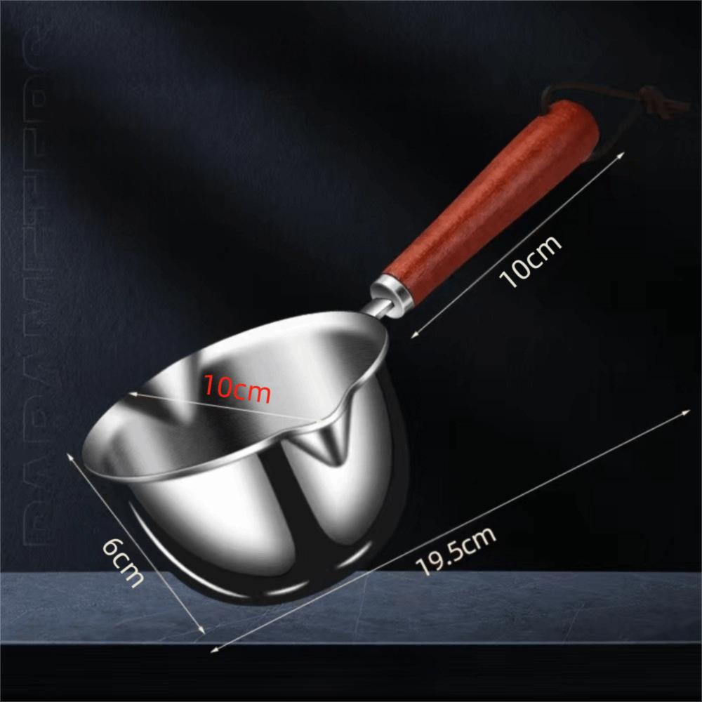 180/300ml Hot Oil Spoon Anti Scalding Kitchen Pouring Spoon Oil Pouring Spoon  Kitchen Use