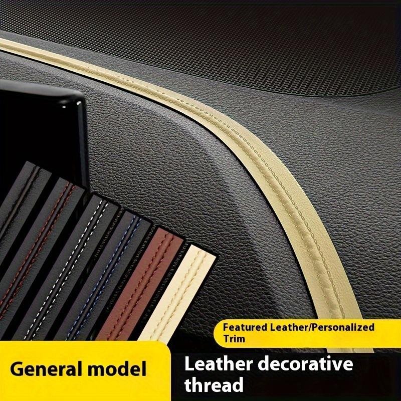 Striscia Decorativa per Fessure Interni Auto da 3 Metri per Sigillare Bordi e Riempire Spazi nella Carrozzeria del Veicolo, Inclusi Console Centrale e Rivestimenti Porte.
