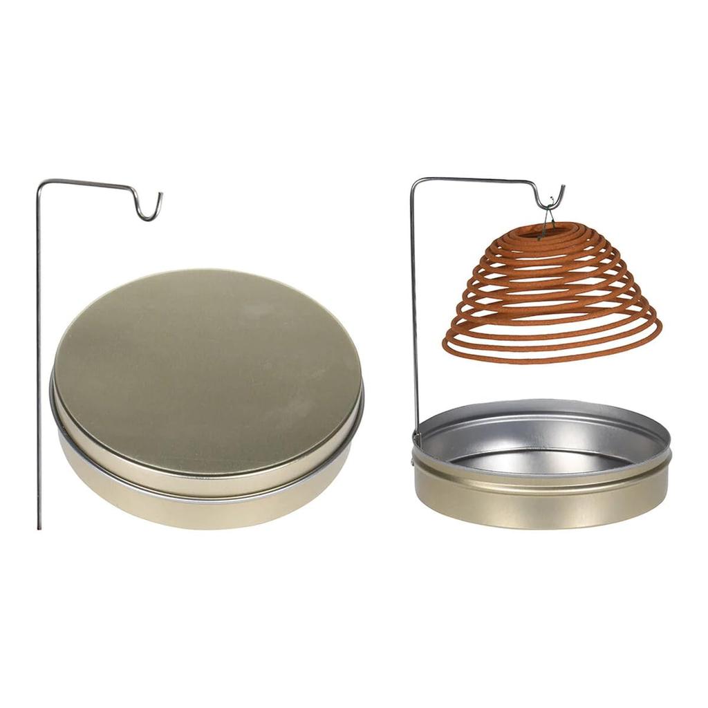 Anti-mosquito Citronella Spiral Incense In Metal Box