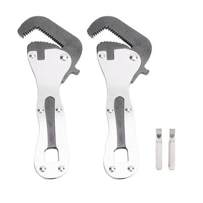 Micro Clé Métal Ergonomique Portable Multifonctionnelle Micro Clé Auto-Ajustable pour Espace Restreint