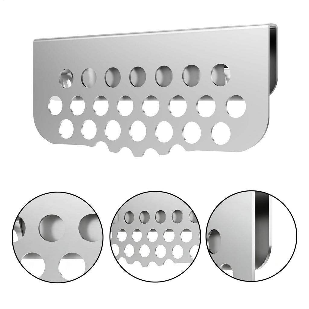 Grilling Grease Gate Blocker Stainless Steel Grease Collector Guard Hanging Type Fixed BBQ Grease Mesh Screen For Backyard Patio