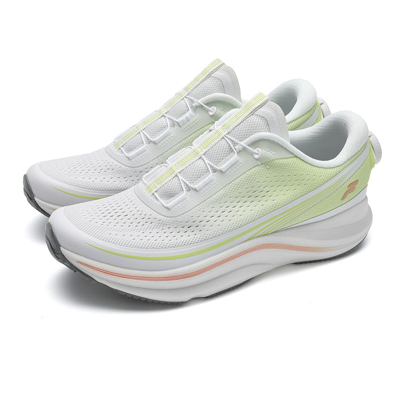 FILA Boa Cheetah 2 Fashion Casual Simple Comfortable Sports Fabric Low-Top Running Shoes Women sneaker Lily-White A12W521101FLW