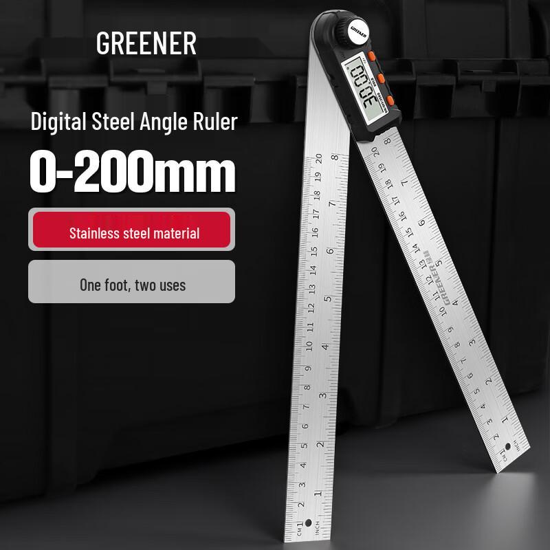 Green Forest Digital Angle Ruler