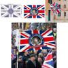 Union Jack Platinjubiläumsflagge für Britische Nationaltagsdekoration
