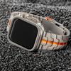 Titanband + Upgrade Ultra-Gehäuse für Apple Watch Armband 45mm 44mm Vollständig abgedecktes Metallgehäuse Armband Iwatch Serie 9 8 7 6 SE 5 4