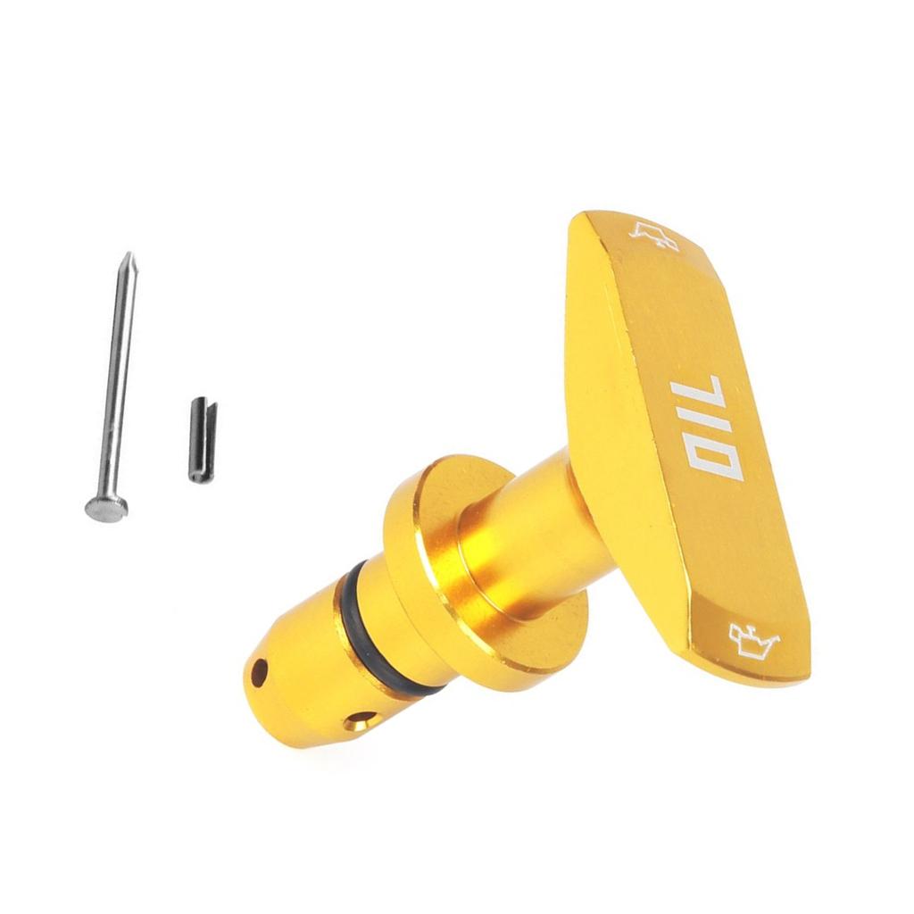 Engine Oil Level Dipstick Gauge with Ergonomic Pull Handle Comfortable Grip for Auto Maintenance and DIYer Enthusiasts