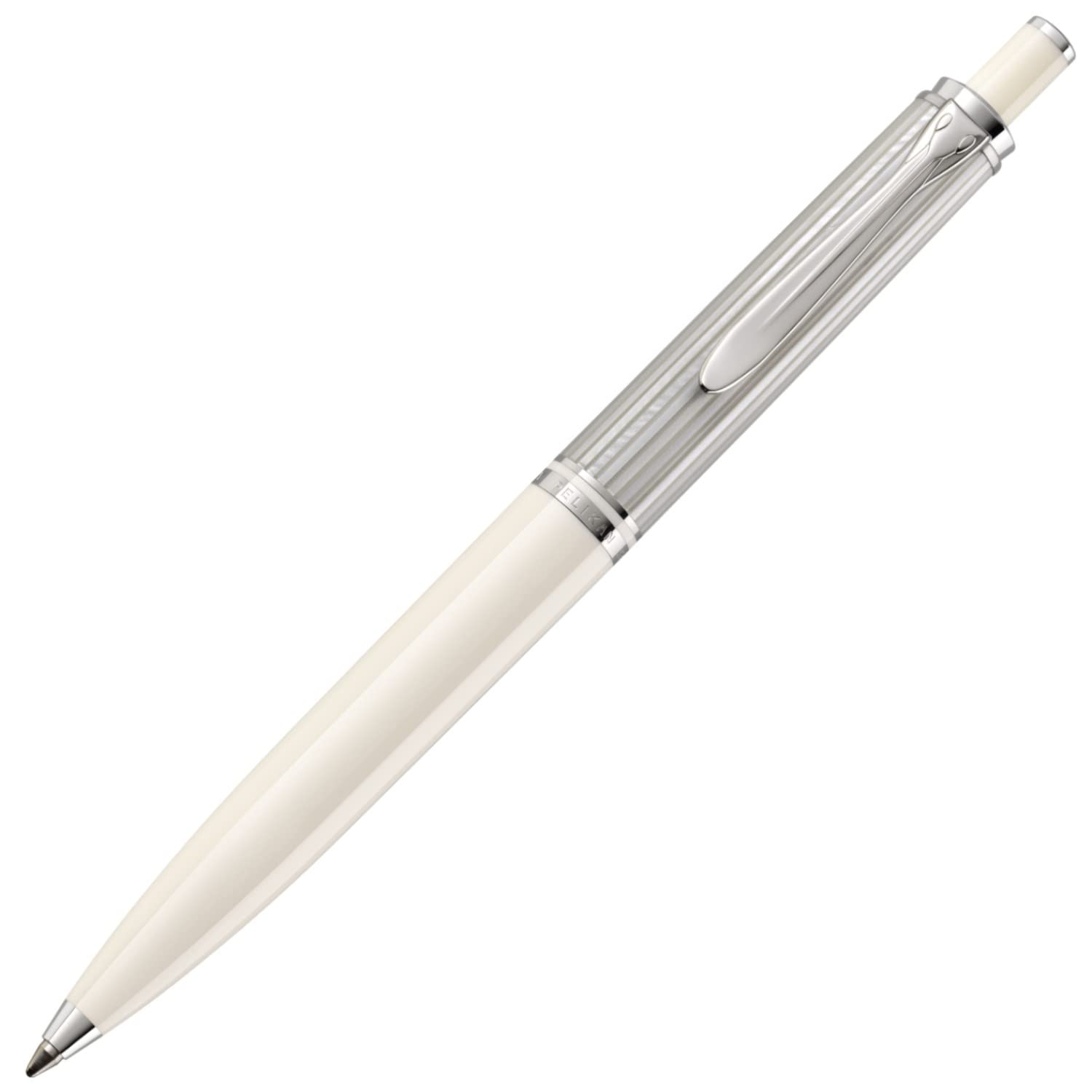 

Pelikan Silver White K405 Ballpoint Officially Imported Souverän Oil-Based Pen,