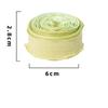 New 10 Yards Fishtail Yarn Ribbons 2.5cm Wave Edge Pleated Chiffon Ribbon Gift Wrapping Bouquets Gifts Packaging Material