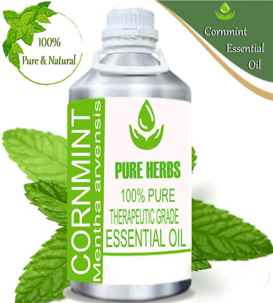 Pure Herbs Cornmint 100% Pure & Natural Mentha Arvensis Essential Oil ZA 348