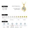 Exquisite Moissanite Clavicle Necklace: High-End Fashionable Pendant for Birthdays
