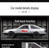Jianyuan DC32511 AE86 Alloy Toy Car with Sound, Light, and Shock Absorption Features - Pull-Back Model for Kids