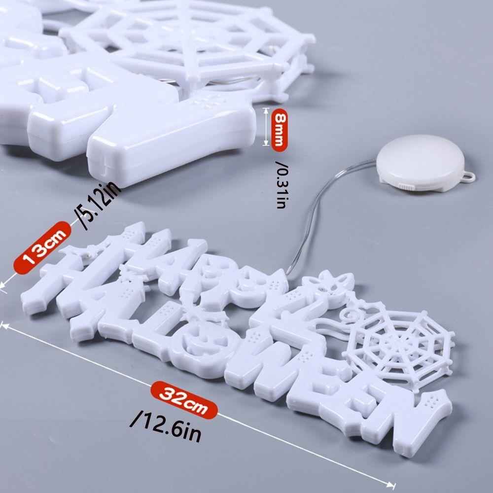 Front Door Halloween Decorative  Lights Door Sign Halloween Lighted Sign  Bar Decor