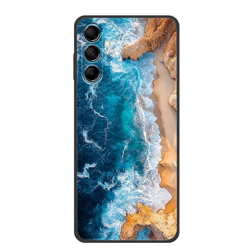 Marble Case For Samsung M16 5G Case Lovely Painted Silicone Back Cases Cover For Samsung Galaxy F16 2025 Coque F 16 / m 16