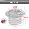 Motorcycle Skull Fuel Gas Tank Cover Decorative Oil Cap for Harley Sportster XL 1200 883 Dyna Softail Touring FLHR Accessories