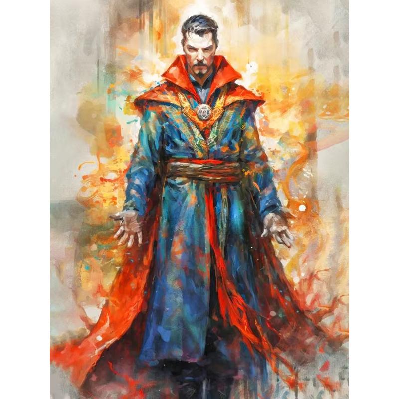 

Алмазная живопись своими руками Marvel Железный человек Черная вдова Полная выкладка круглыми алмазами Мозаичный портрет Капитан Америка Домашний декор Round 20x30cm