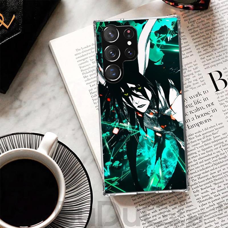 Bleach Ulquiorra Cifer 4 Cover For Samsung Galaxy S23 S22 S24 S25 Ultra S21 Plus S20 FE Phone Case S10 + S10E S25U Print Coque