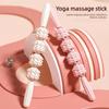 Muscle Roller Stick Handheld Fascia Tool, Body Roller do mięśni głębokich tkanek, Massage Stick Roller na ból piszczeli, plecy, uda
