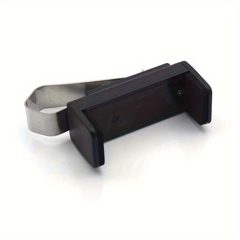 1pc Adjustable Car Sun Visor Clip Holder Universal Remote Control and Key Clip Fits 47-70mm Visor Width, for Garage Organization Clip Holder