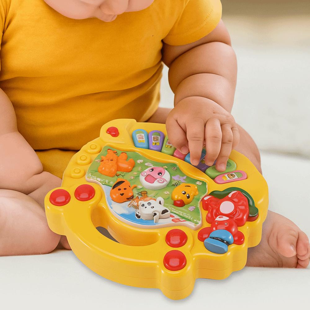 Plastic Baby Musical Toy Lights Sounds Kids Electronic Piano Toy  Children Preschool