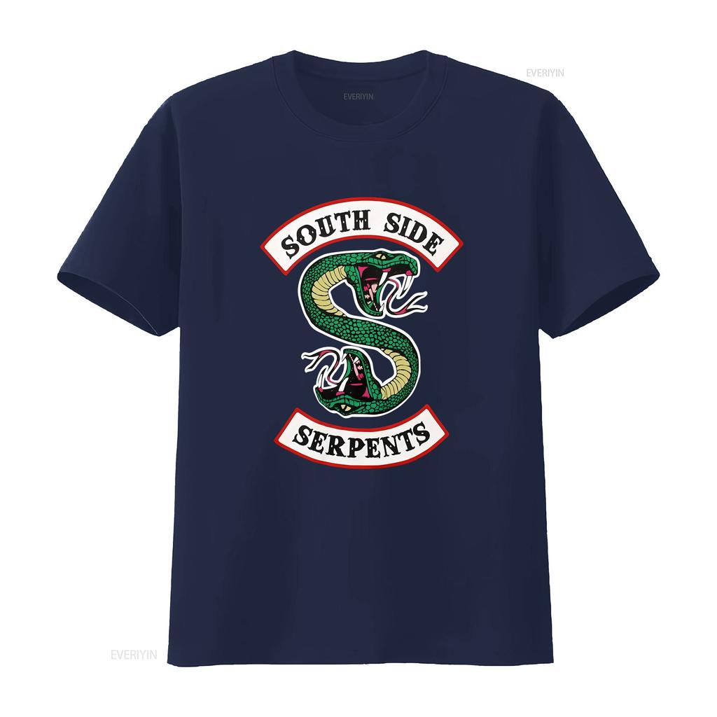 Riverdale Unisexs T Shirt South Side Serpents Size S Small Double Sided Snake Vintage Slightly Graphic Versatile