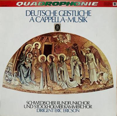 Disque LP SCHWEDISCHER RUNDFUNKCHOR UND STOCK Deutsche Geistliche A CappellaMusi 1C06329916 DIE STIMME SEI Allemagne Classique utilisé