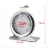 Mini Thermometer Grill Temperature Gauge Stainless Steel Oven Cooker Thermometer Temperature Gauge  for Home Kitchen Food