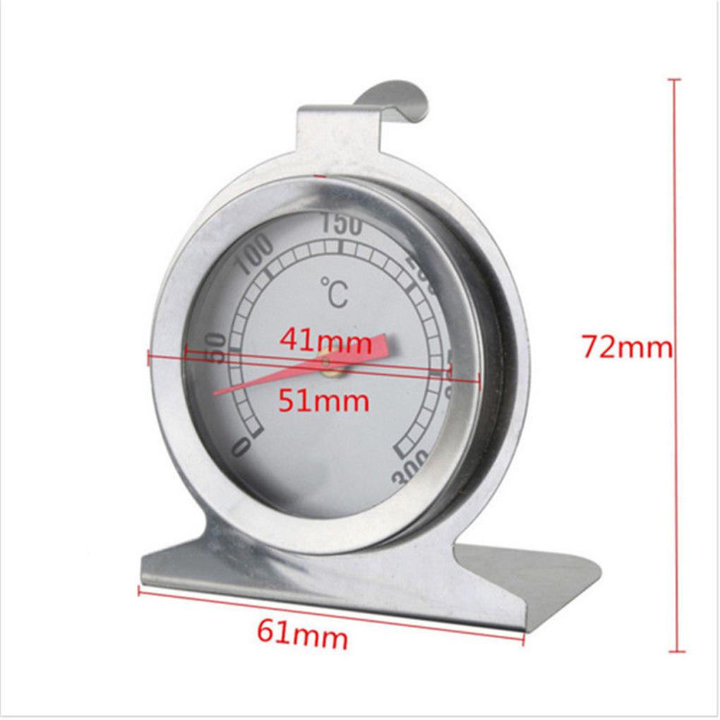 Mini Thermometer Grill Temperature Gauge Stainless Steel Oven Cooker Thermometer Temperature Gauge for Home Kitchen Food