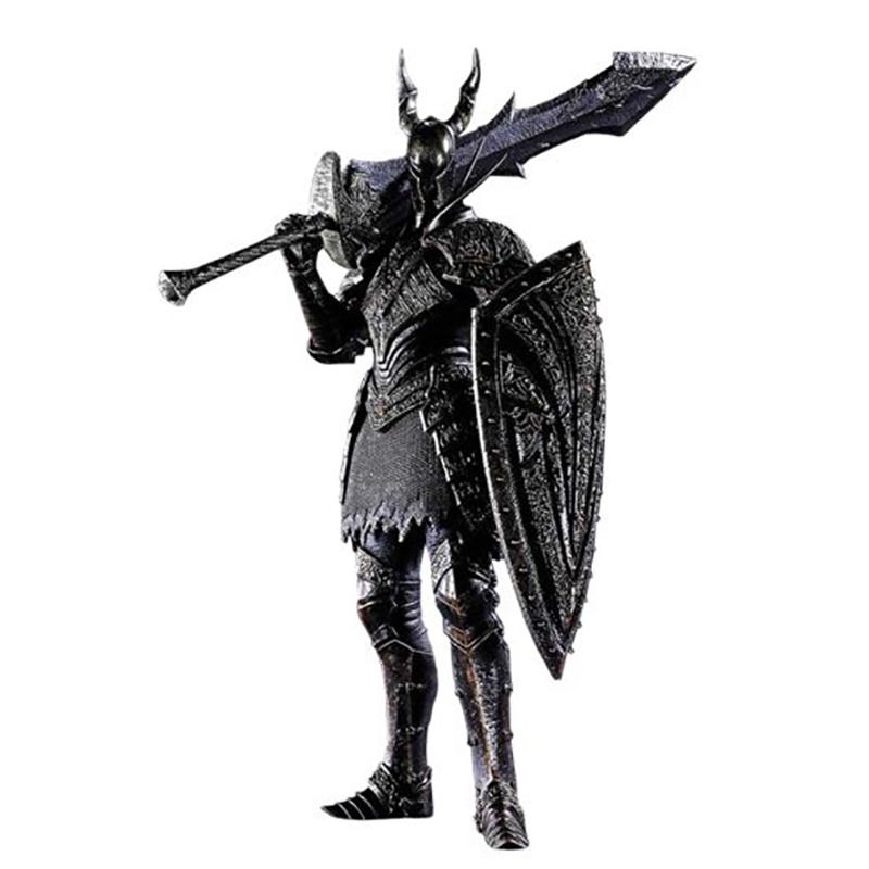 Figuras de Acción Caballero Negro Dark Souls Artorias Solaire Caballero Cebolla Estatuilla Estatua Modelo Coleccionable Decoración Juguete para Niños Regalos