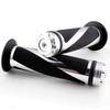 evomosa Motorcycle Clip Universal Bar End Grip End Bar Spiral Grip Aluminum Universal 22.2mm
