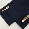 MACKINTOSH LONDON Navy Gold Button Navy Blue Single Jacket Jacket LL NavyUsed