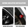 4Pcs Car Metal Wheel Tire Valve Air Stem Cap For Lexus F SPORT IS250 IS200 CT200h GS300 LS430 RX450h LX570 IS300 ES300h NX300h AEW1