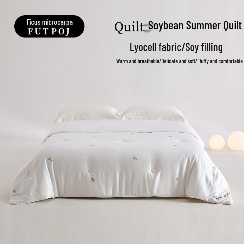 Fu Qie Er Po Rong Lyocell & Soy Fiber Summer Quilt