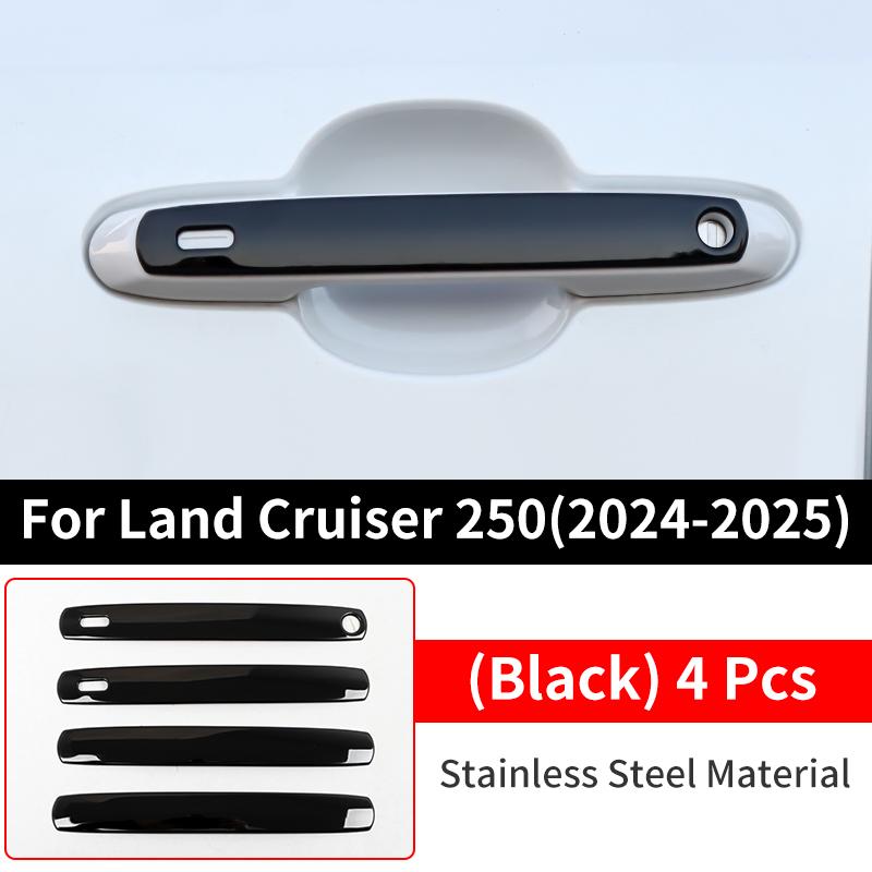 For Toyota Land Cruiser Prado LC250 250 2024 2025 1958 First Edition FJ250 Exterior Door Handles Sequins, Upgraded Accessories
