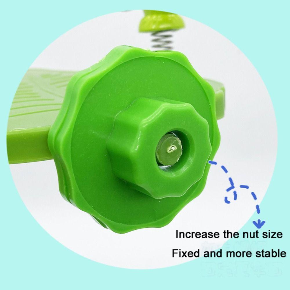 Funny Leaves Shape Bird Perch Stand Wear Resistant with Bells Parrot Play Stands Cactus Bird Mirror Toy Cage Accessories