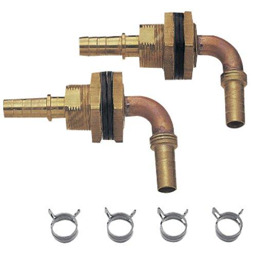 

SANEI (Sanei) [Unit Penetration L-Shaped Fitting] Pair of Resin Pipes T421-863, T421R-863, and T421-862 for 10A, T431-32S-10A