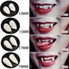 1/4Pair Resin Halloween Fangs Realistic Teeth Cosplay Fake Teeth Cosplay Fangs False Teeth  Party