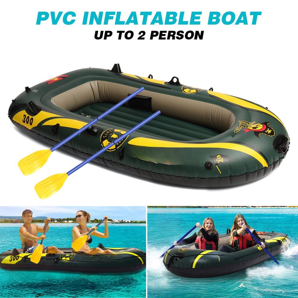 2 Person 3 Layer 180KG PVC 110 Silk laminated kayak Rowing Canoe Load Sport Race PVC Inflatable boat Inflatable Fishing Boats