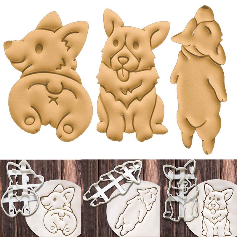 corgi cake pan