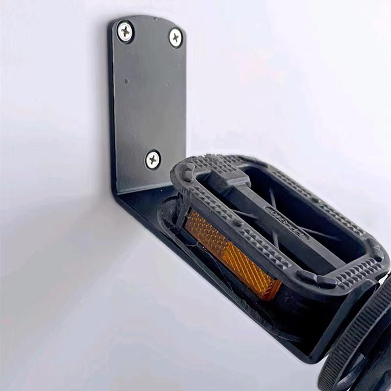 Versatile Bike Wall Mount Bracket Wall Hook Rack For Pedals Wall Mounted Holder For Living Rooms Bedrooms Meeting Rooms