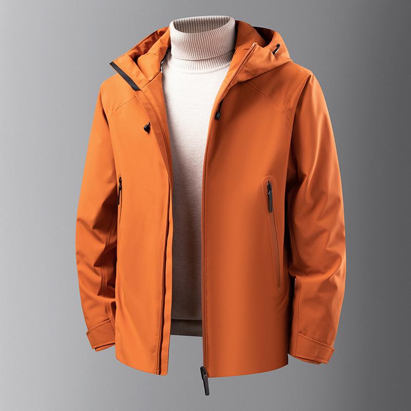 New Men's Waterproof Seamless Winter Duck Down Jacket