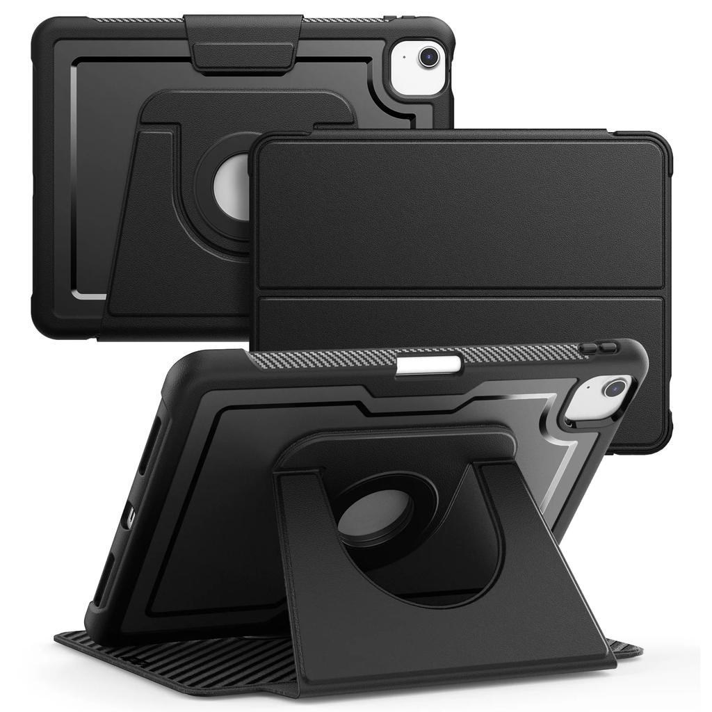 360 Rotating Magnetic Case for iPad Pro 11 Air11 M3 M2 11 Inch Air5 Air4 10 9 Inch PU Leather Stand Cover with Adsorption