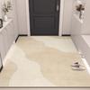 Door Floor Mat, High-End Door Floor Mat, Dirt-Resistant Pvc Leather, Leave-In Washable, Erasable, Cutting, Non-Slip Door Carpet