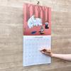 Gakken 2027 Calendar Moomin Wall Calendar Square DM12017 2027 January Start StaFul