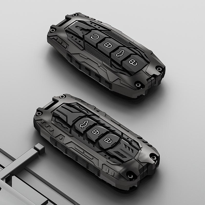 Galvanized Alloy Silicone splicing Car Key Cover Case For Chery Tiggo 8 5 ARRIZO 7 8 PRO MAX OMODA 5C Car Interior Accessories